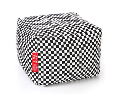 Square - Ottoman Printed Bean Bag With Fillers - Large