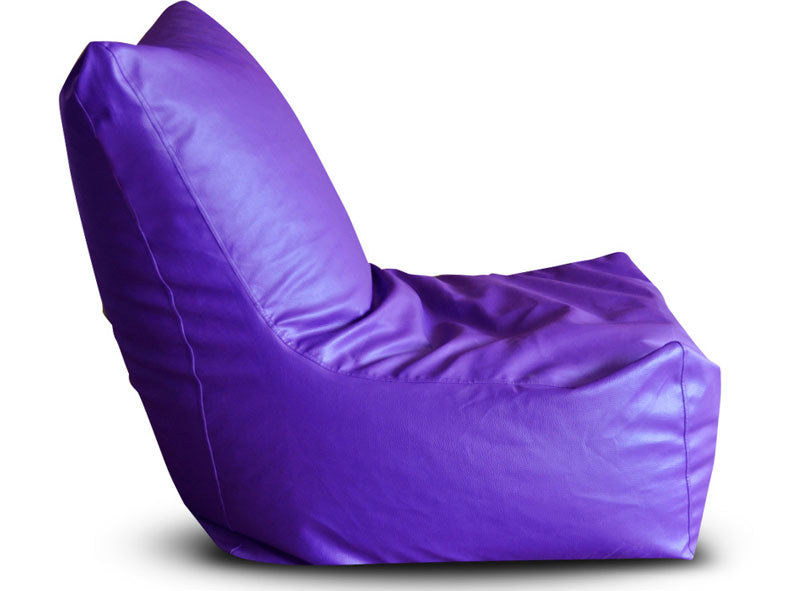 Leatherette Bean Bag Chair With Fillers - XXXL