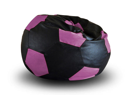 Leatherette Football Bean Bag With Fillers - XXL