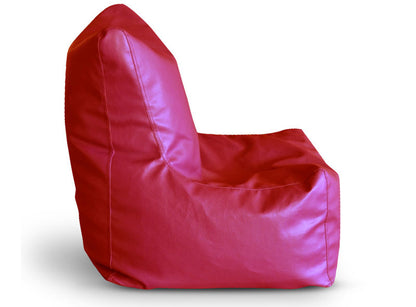 Leatherette Bean Bag Chair With Fillers - Large
