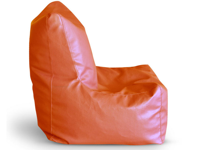 Leatherette Bean Bag Chair With Fillers - Large