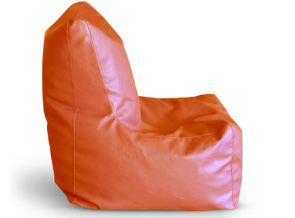 Leatherette Bean Bag Chair With Fillers - Large