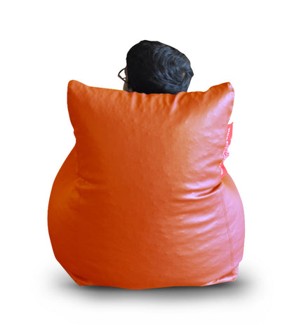 Leatherette Bean Bag Chair With Fillers - Large