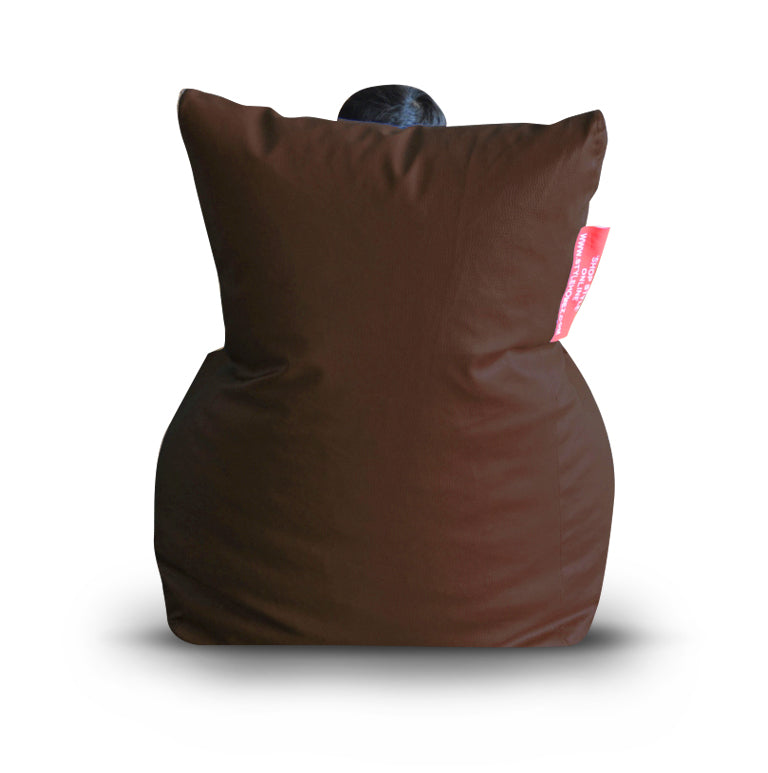 Leatherette - Bean Bag Chair With Beans - XL