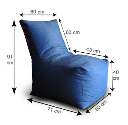 Bean Bag Chair With Beans - XXL