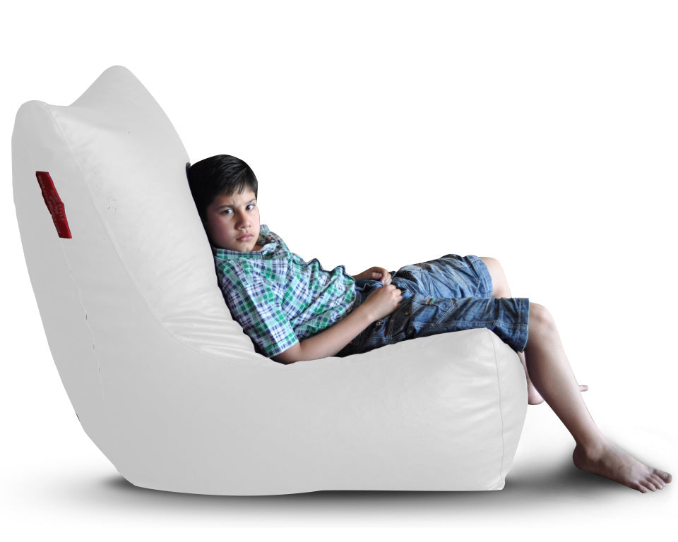 Leatherette Bean Bag Chair With Fillers - XXXL
