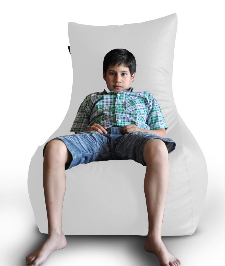 Leatherette Bean Bag Chair With Fillers - XXXL