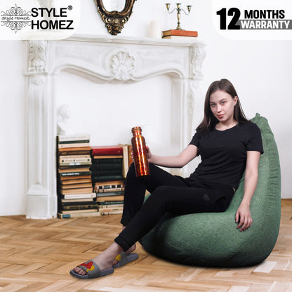 Organix - Jute Fabric Bean Bag With Fillers - Jumbo
