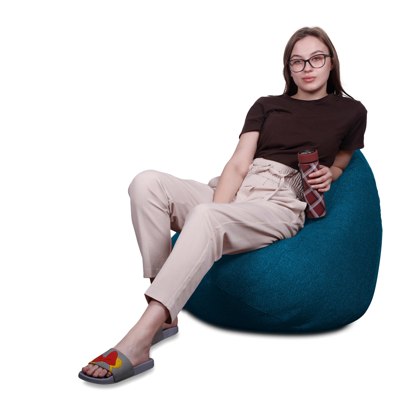 Organix - Collection Jute Fabric Bean Bag With Fillers - XL