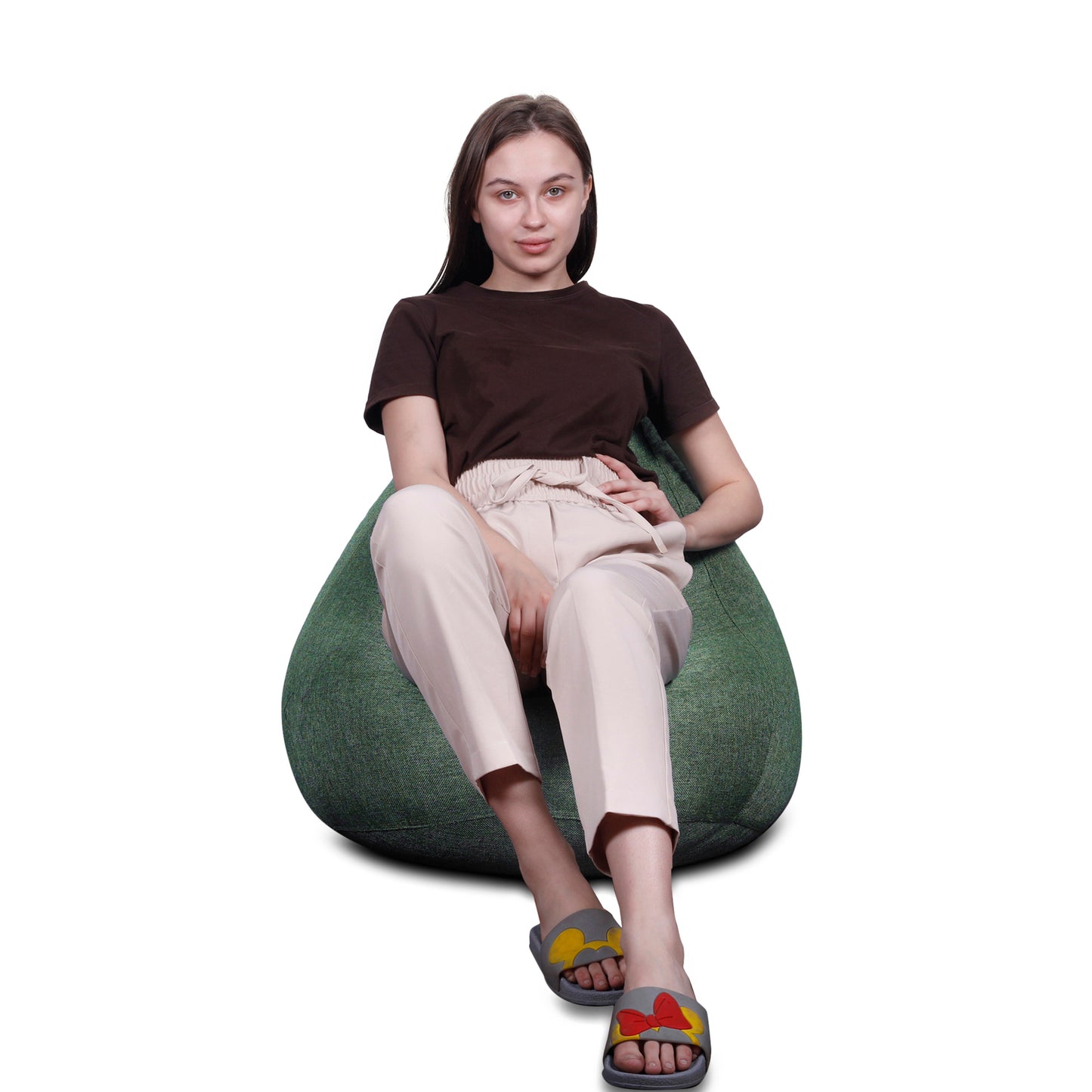Organix - Collection Jute Fabric Bean Bag With Fillers - XL