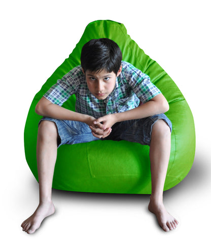 Leatherette - Bean Bag With Beans - XXL