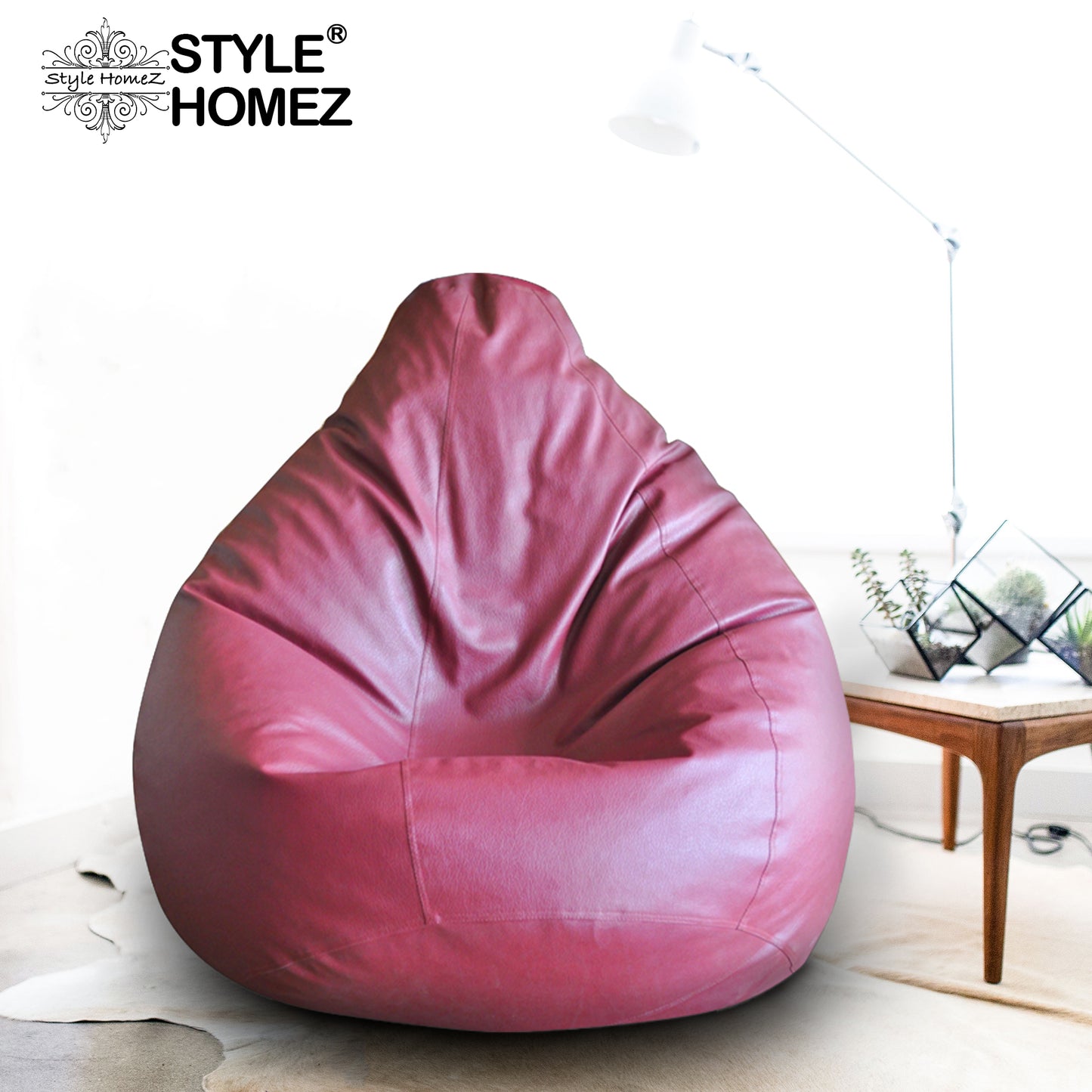 Leatherette - Bean Bag With Beans - XXL