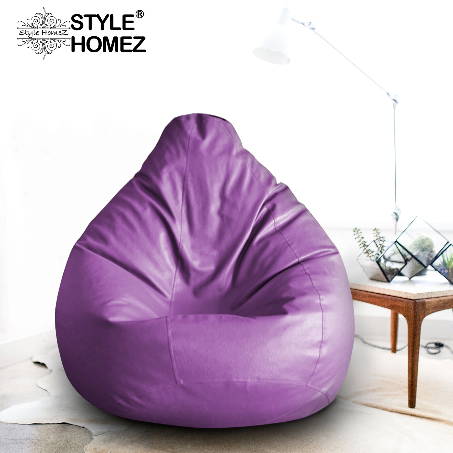 Leatherette - Bean Bag With Beans - XXL