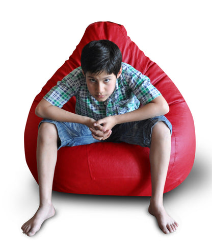 Leatherette - Bean Bag With Beans - XXL