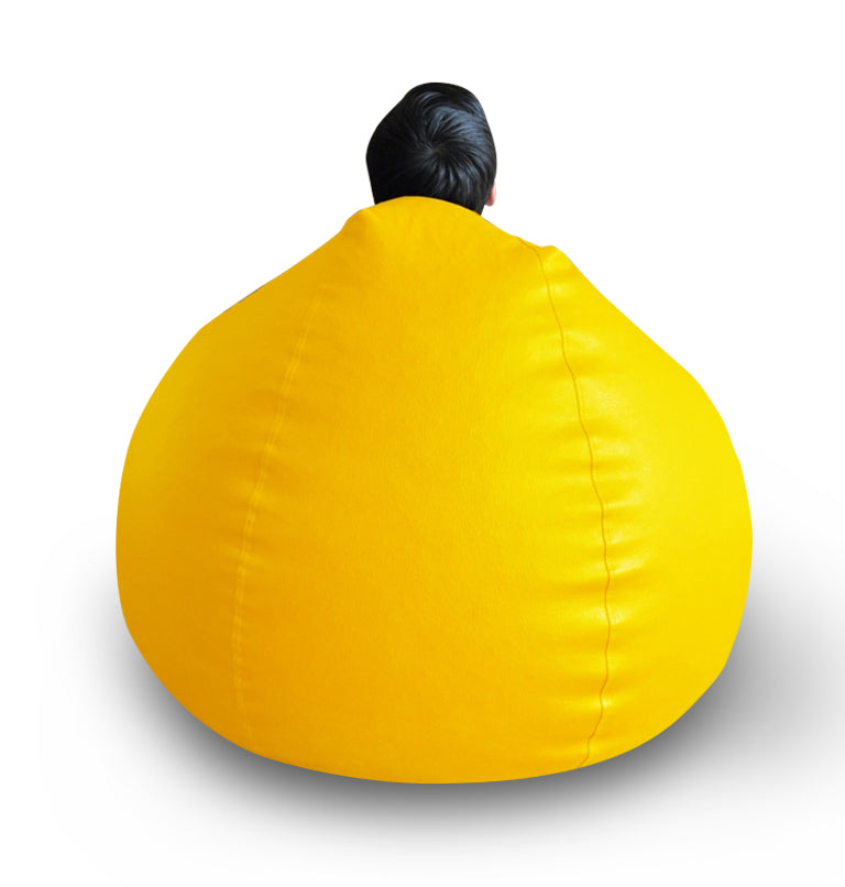 Leatherette - Bean Bag With Beans - XXL