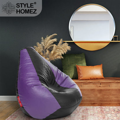 Classic - Leatherette Bean Bag With Fillers - XXXL