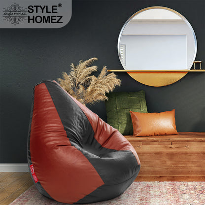 Classic - Leatherette Bean Bag With Fillers - XXXL