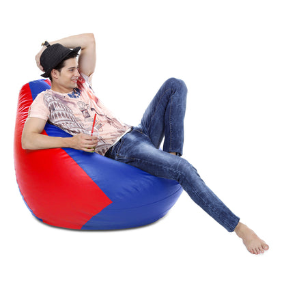 Classic - Leatherette Bean Bag With Fillers - XXXL