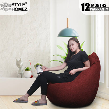 Organix - Jute Fabric Bean Bag With Fillers - XXXL
