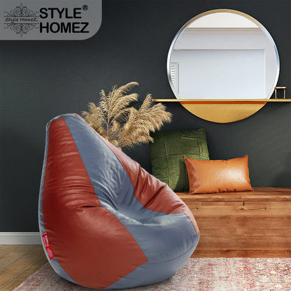 Classic - Leatherette Bean Bag With Fillers - XXXL