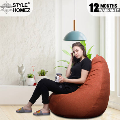 Organix - Jute Fabric Bean Bag With Fillers - XXXL