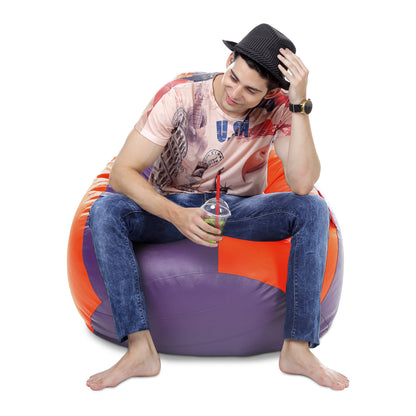 Classic - Leatherette Bean Bag With Fillers - XXXL