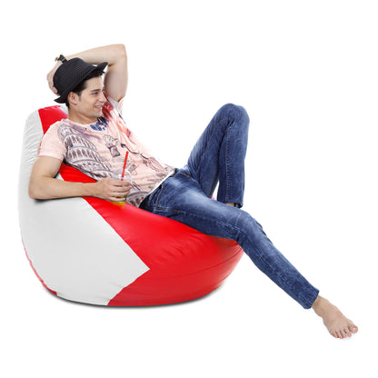 Classic - Leatherette Bean Bag With Fillers - XXXL