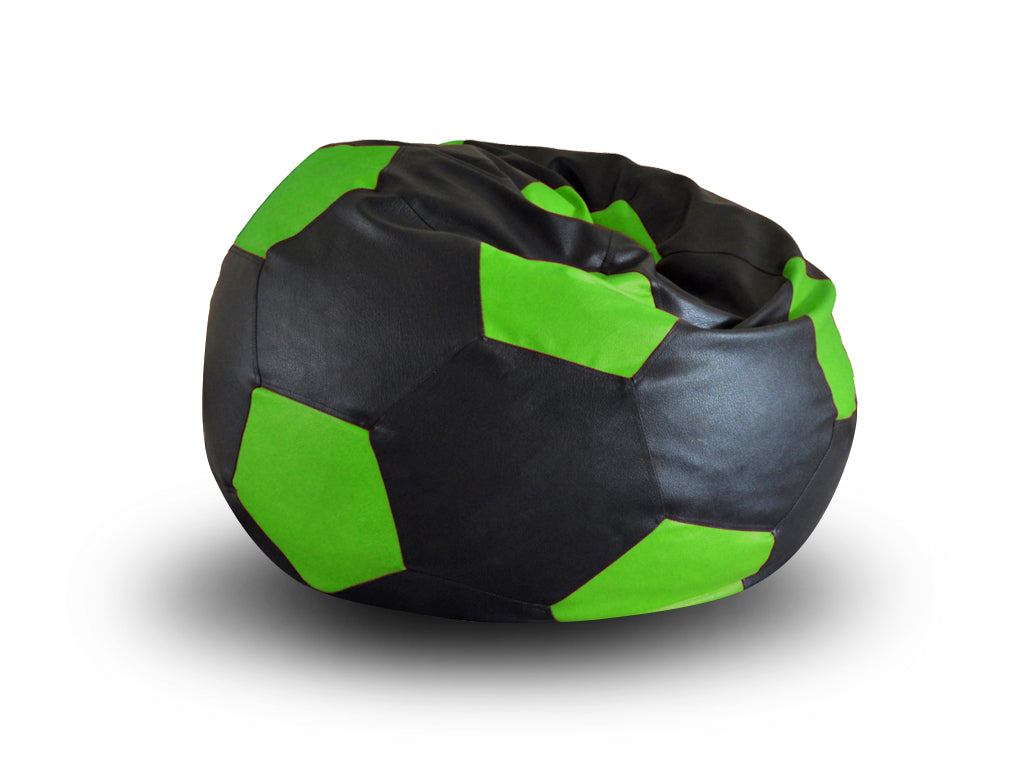 Leatherette Football Bean Bag With Fillers - XXL