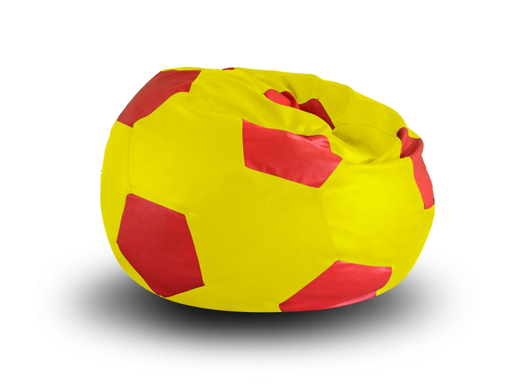 Leatherette Football Bean Bag With Fillers - XXL