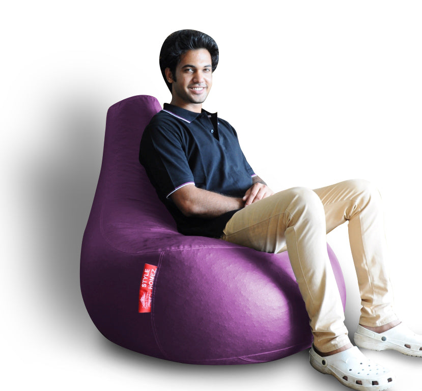 Gamer - Leatherette Bean Chair With Fillers - XXL