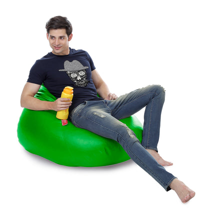 HumBug - Leatherette Bean Bag With Fillers - XL