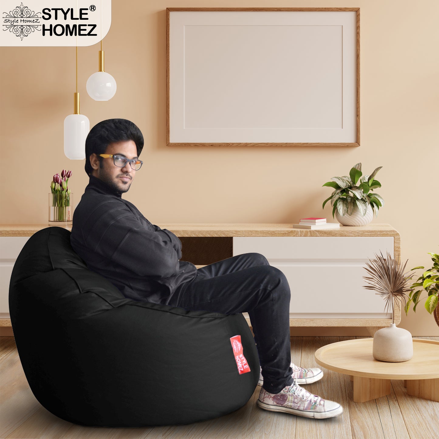 Printed - Bean Bag Rocker With Fillers - XXXL