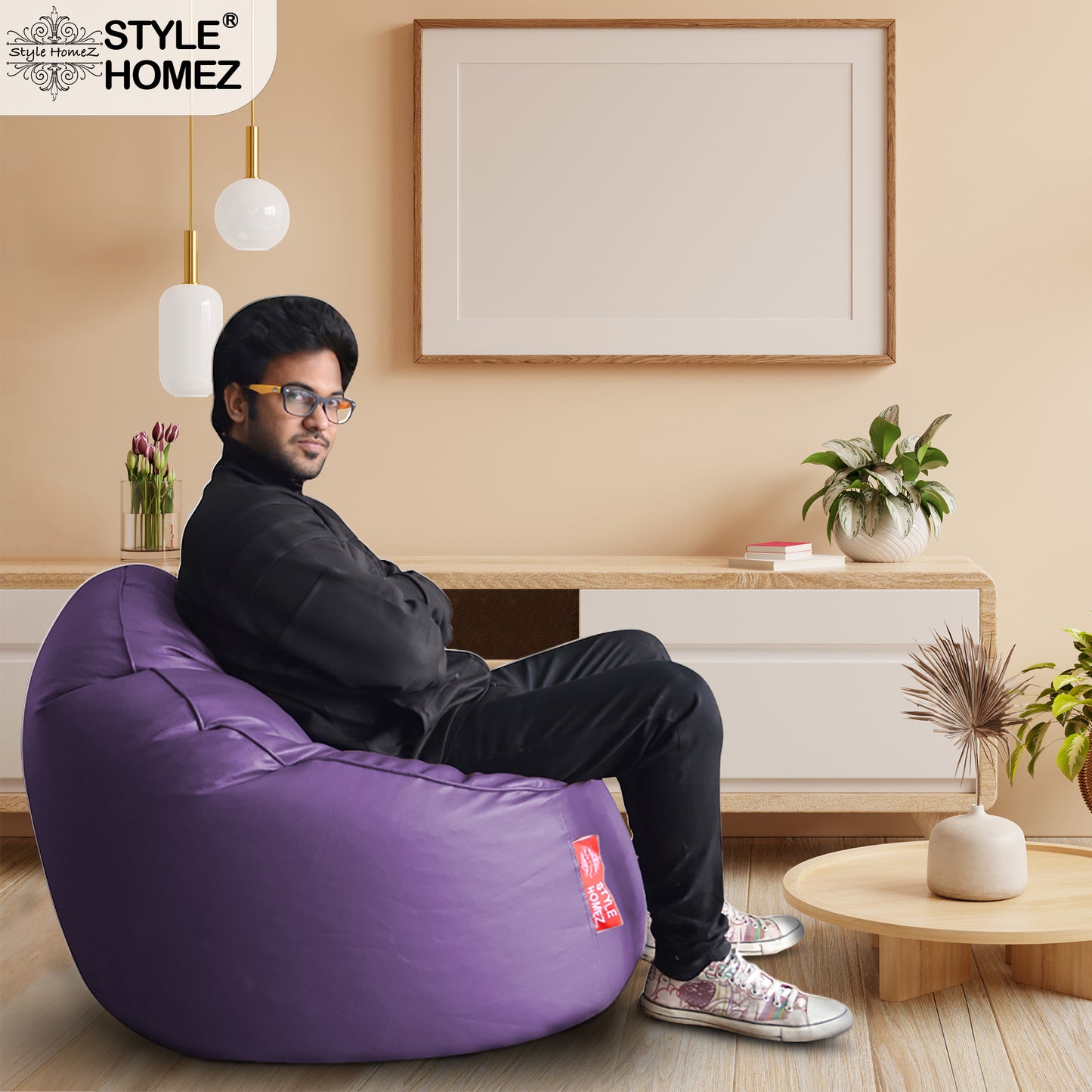 Printed - Bean Bag Rocker With Fillers - XXXL