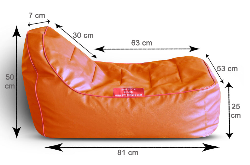 Kids - Leatherette Bean Rocker With Fillers - Large