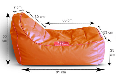 Kids - Leatherette Bean Rocker With Fillers - Large