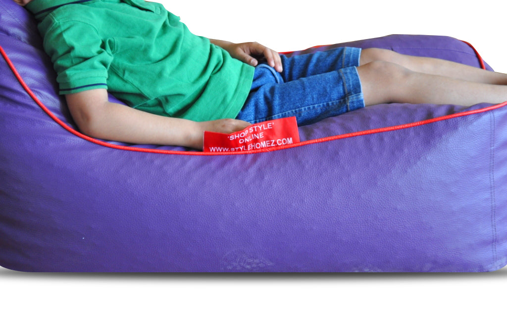 Kids - Leatherette Bean Rocker With Fillers - Large