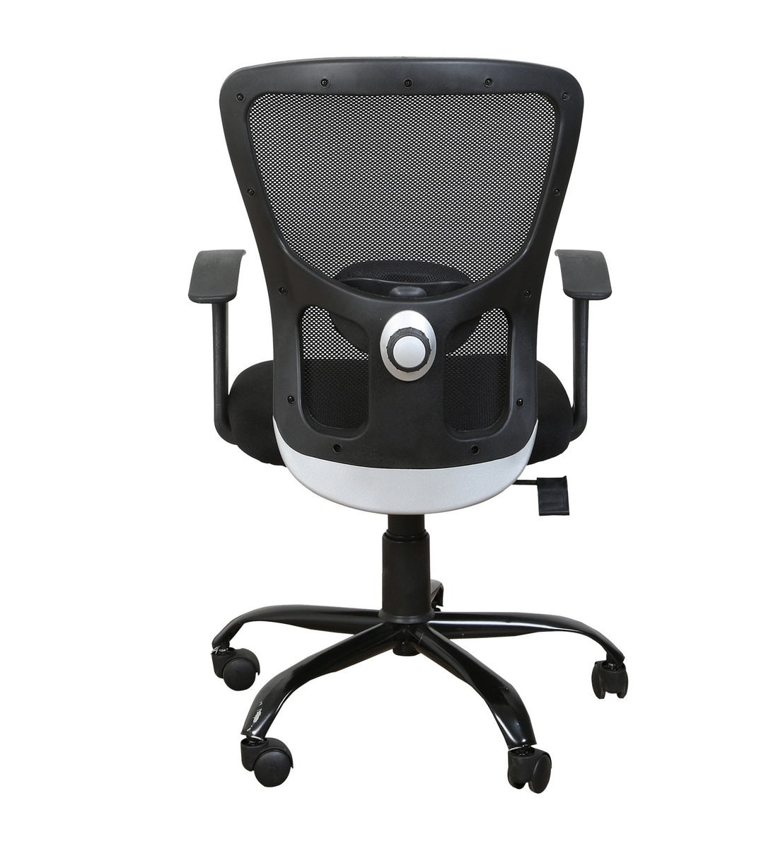 Carver - Medium Back Ergonomic Chair for Work from Home & Office - Black