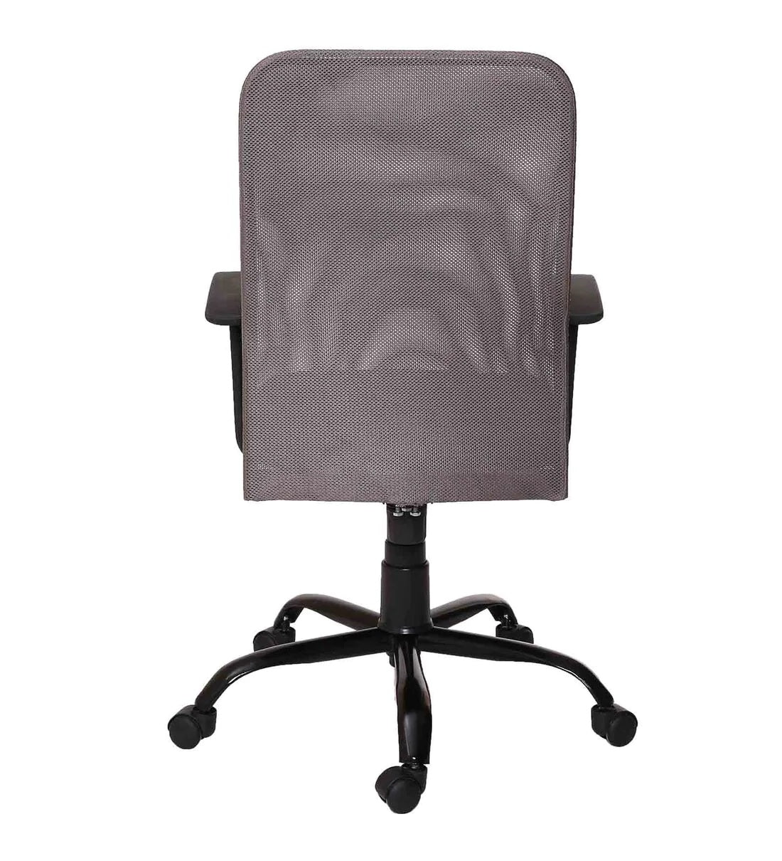 Philip - Medium Back Ergonomic Chair for Work from Home & Office - Grey & Black