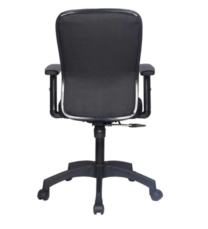 Benita - Medium Back Ergonomic Chair for Work from Home & Office - Black